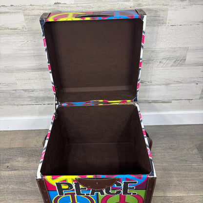 Peace Sign Keepsake Chest *No Latch*