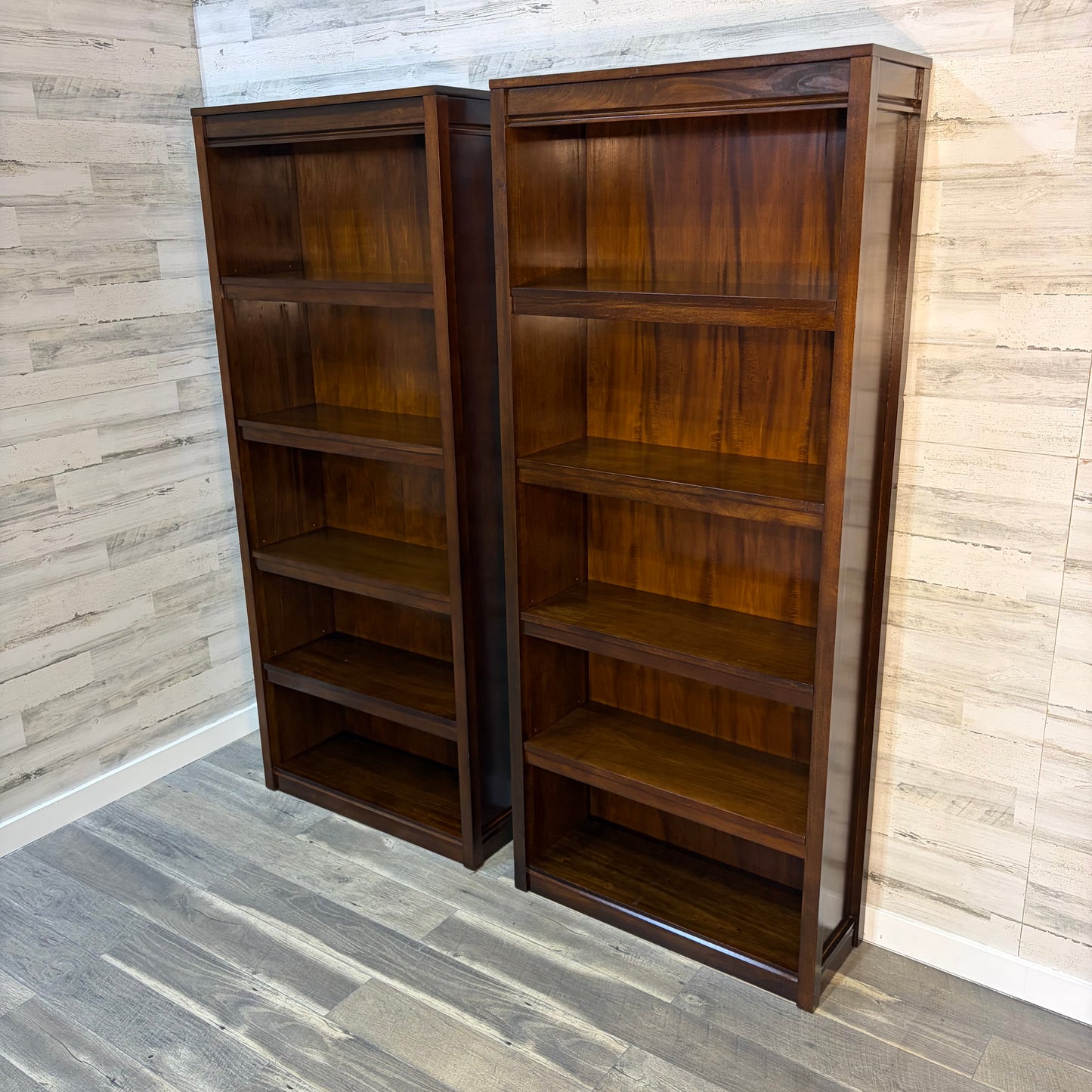 Set Of 2 Crate & Barrel Payton Bookshelves
