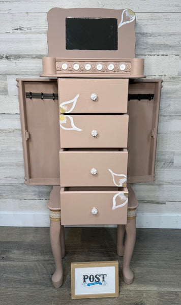 Standing Floor Jewelry Box Dresser