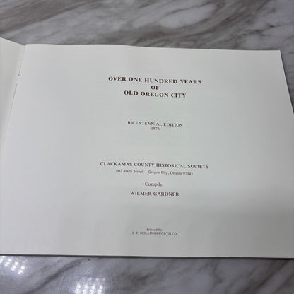 Historical Photo Booklet Old Oregon City