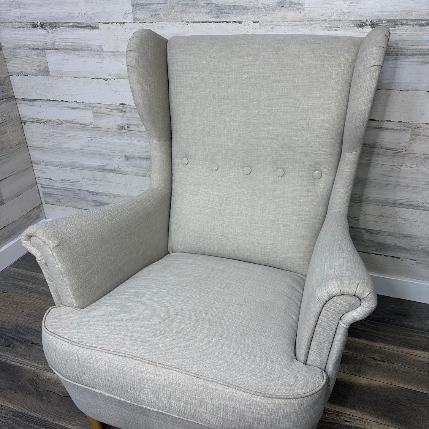 IKEA Strandmon Wingback Chair Gray
