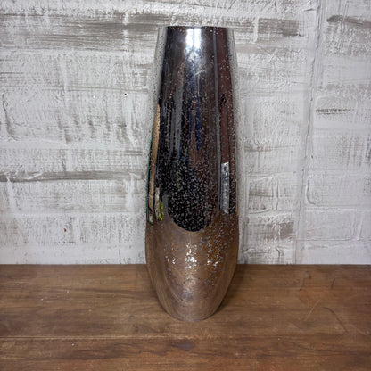 Speckled Mirror Glass Vase