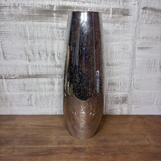 Speckled Mirror Glass Vase