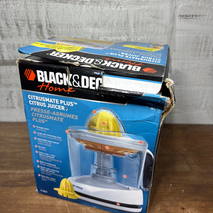 Black & Decker Citrusmate Plus Citrus Juicer