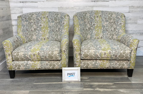 Set Of 2 Matching Accent Chairs