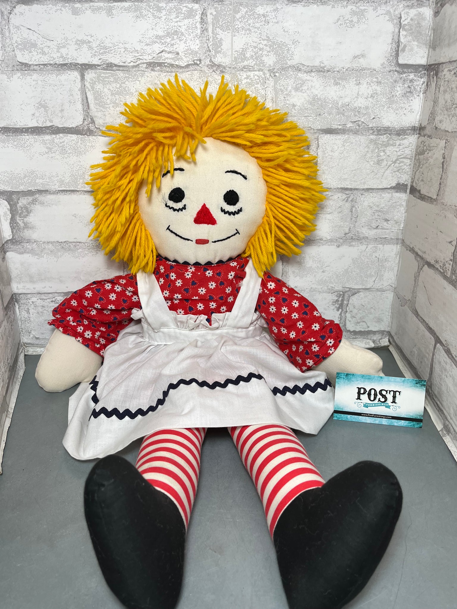 Homemade Raggedy Ann Doll