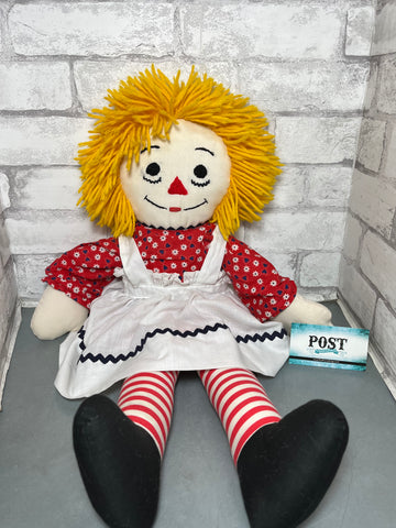 Homemade Raggedy Ann Doll