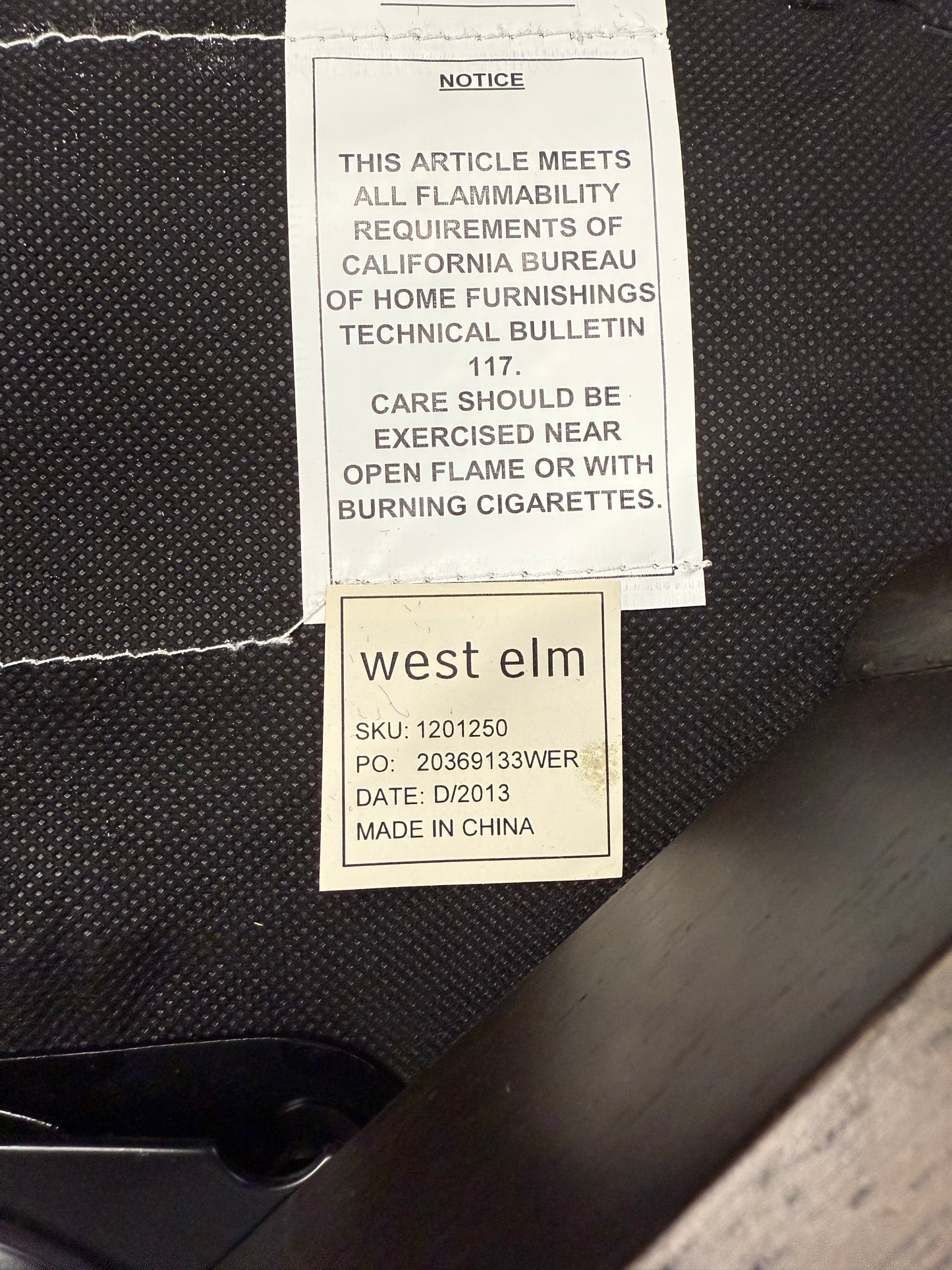 West Elm Swivel Office Chair