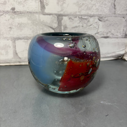 Blown Art Glass Bud Vase
