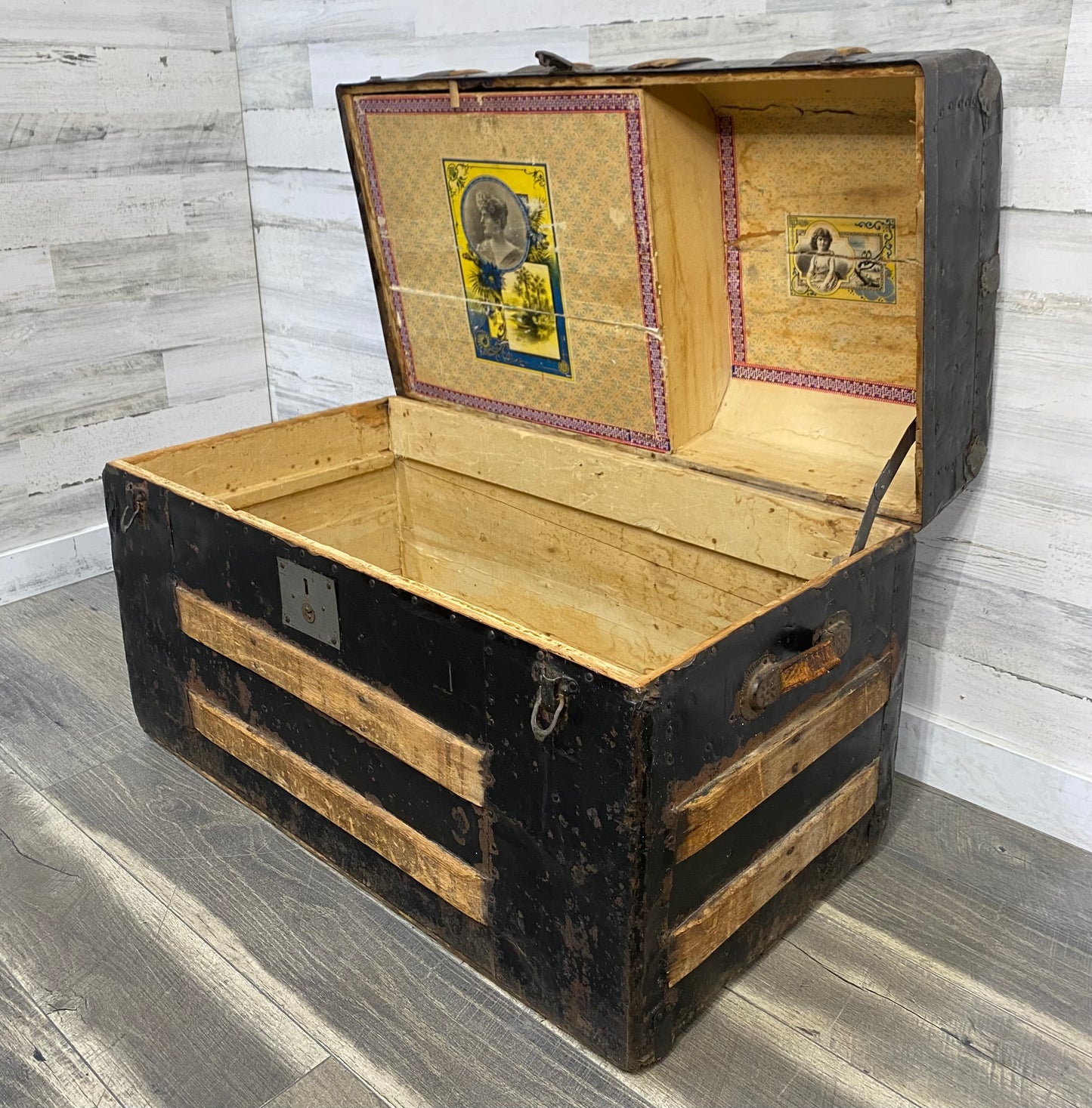 Antique Steamer Trunk