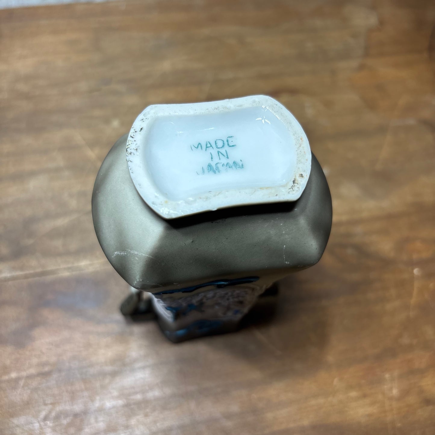 Vintage Nippon Moriage Dragon Vase with Bead Eyes
