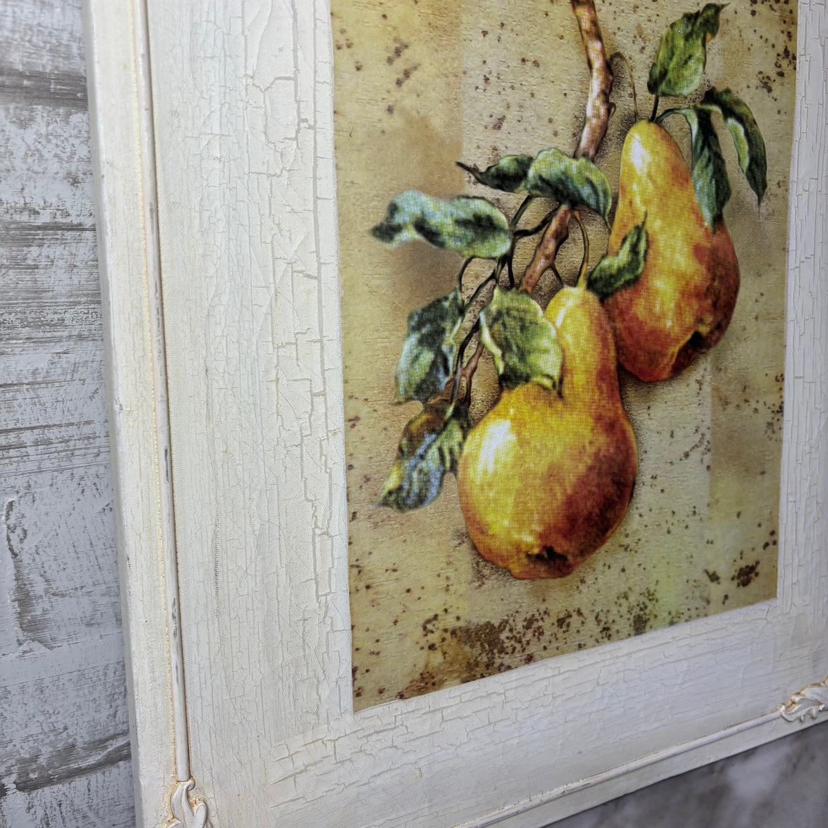 French Country Pear Canvas Art Print
