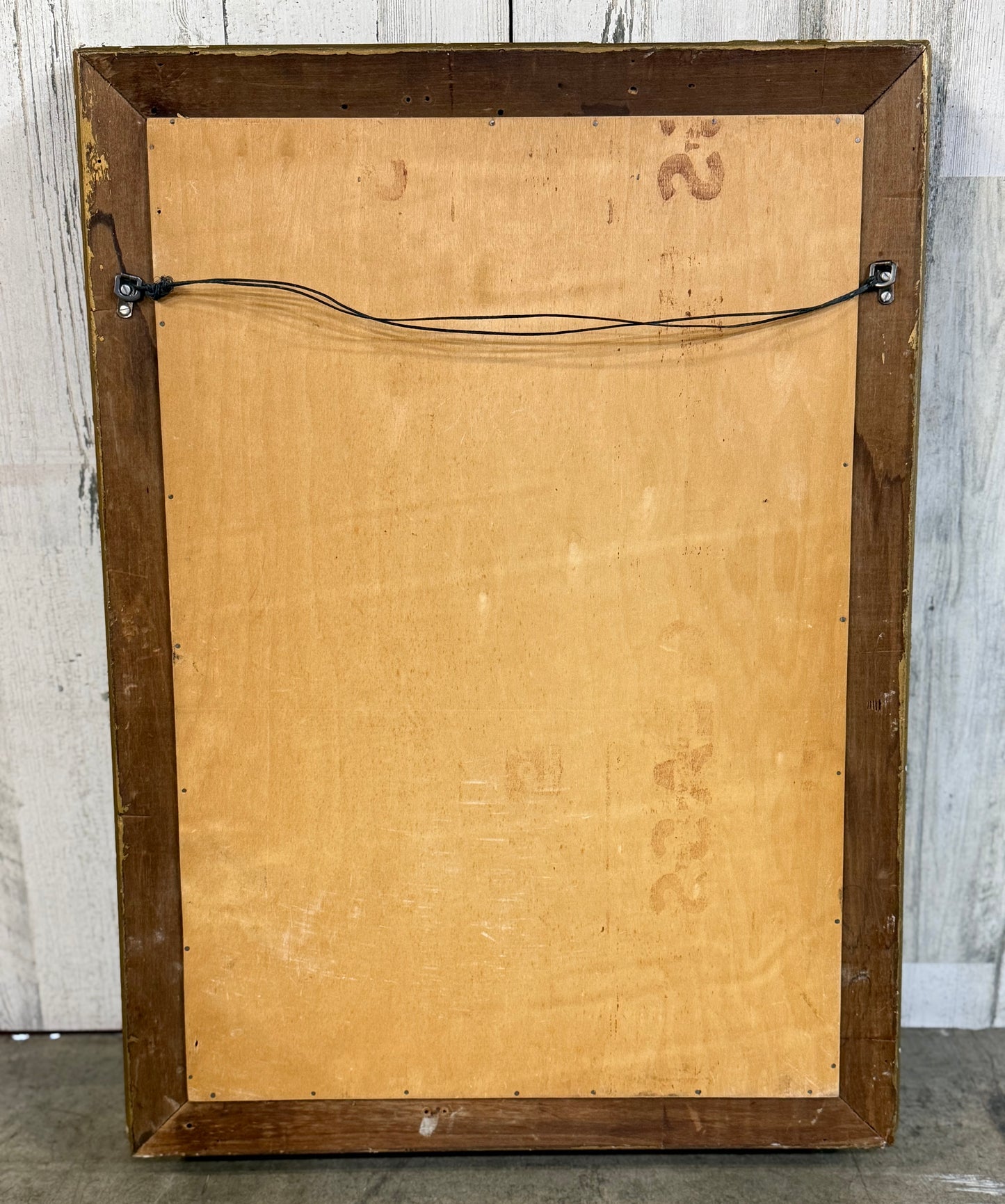 Vintage Gold Ornate Wall Mirror