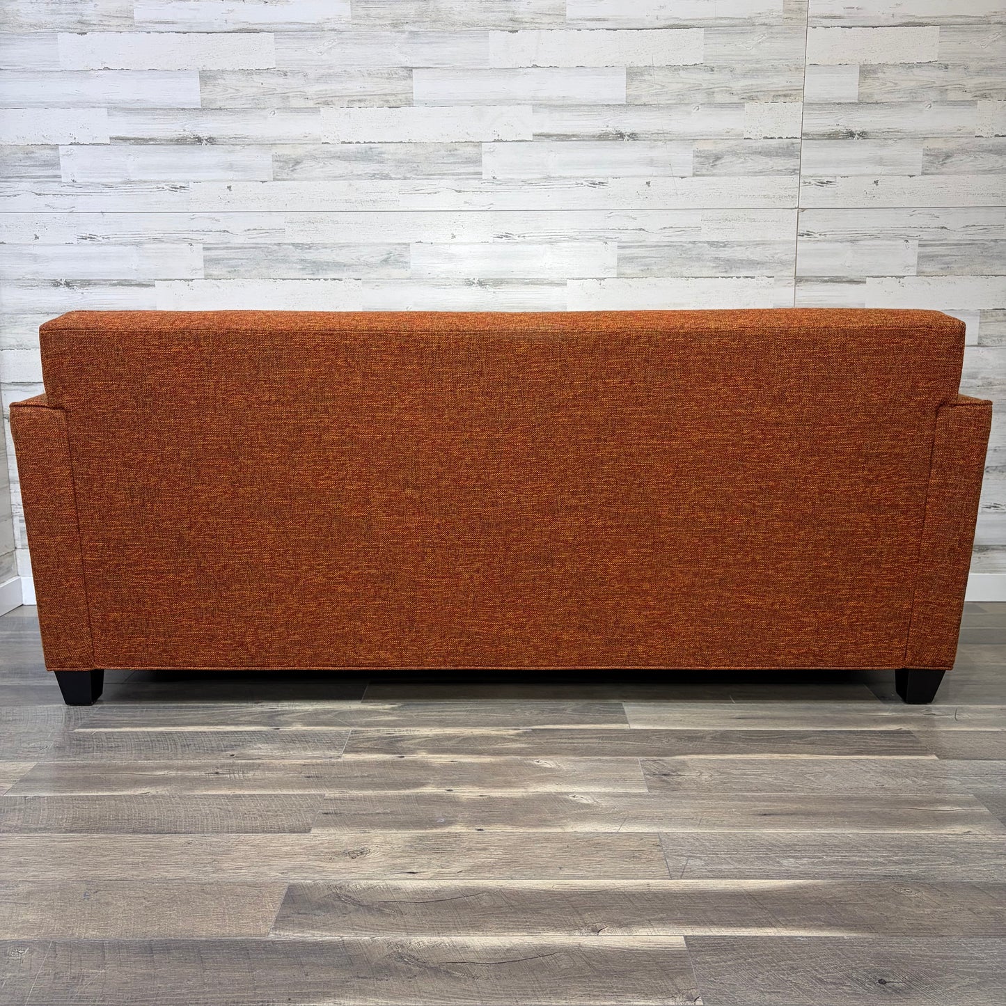 Modern Orange Stanton Sofa Couch