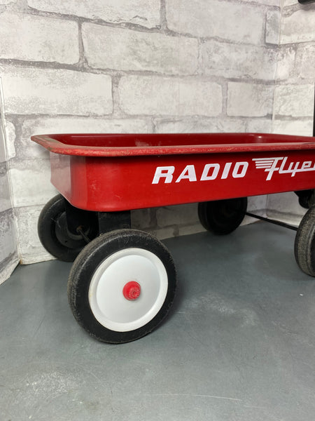 Small Red Radio Flyer Wagon
