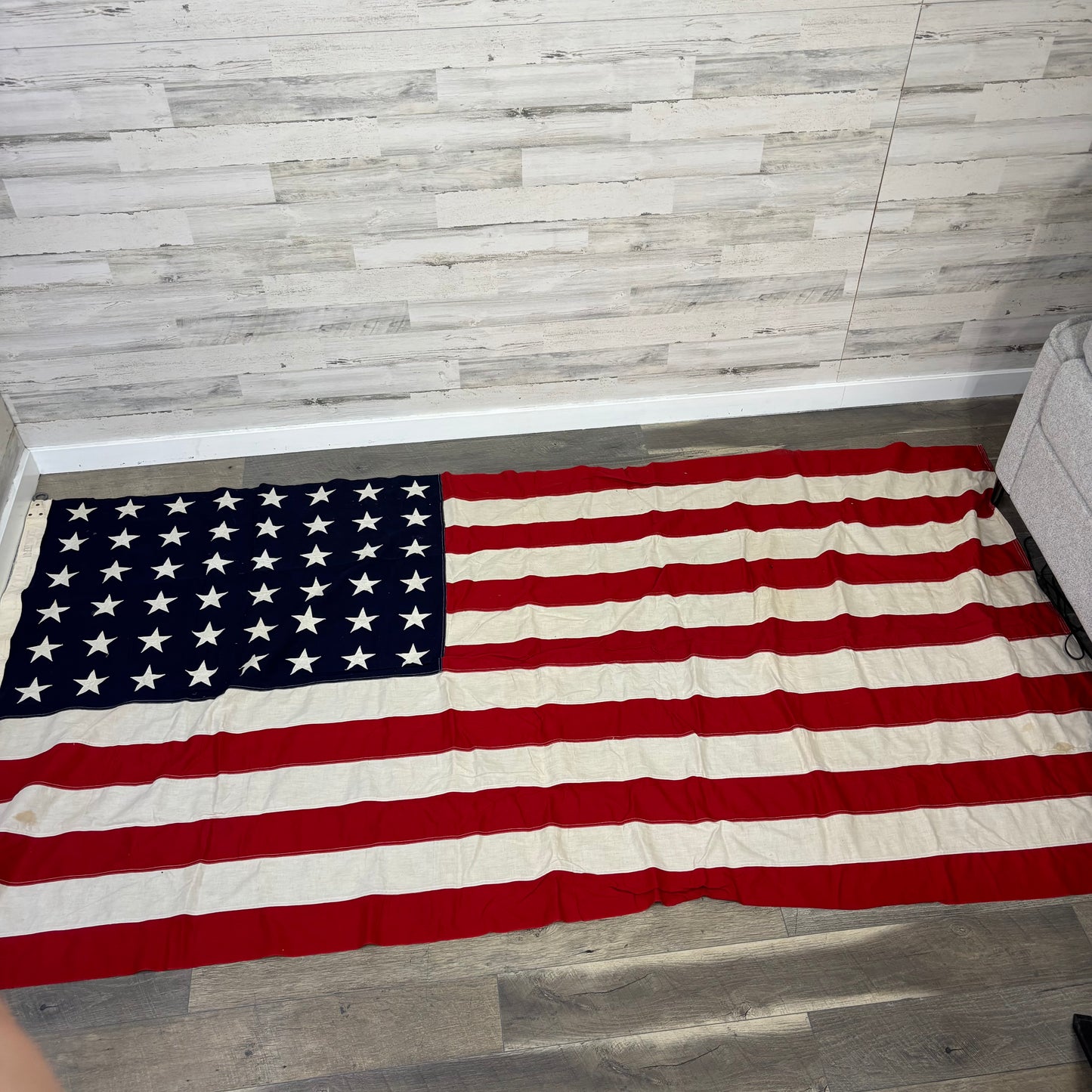 Vintage American 48 Star Flag