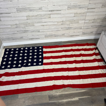Vintage American 48 Star Flag