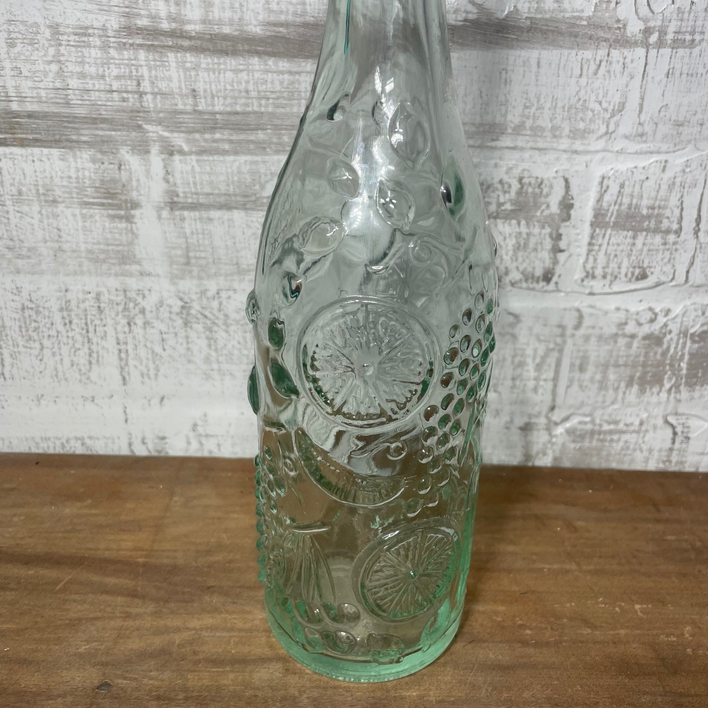 Glass Fruit Bottle/ Vase