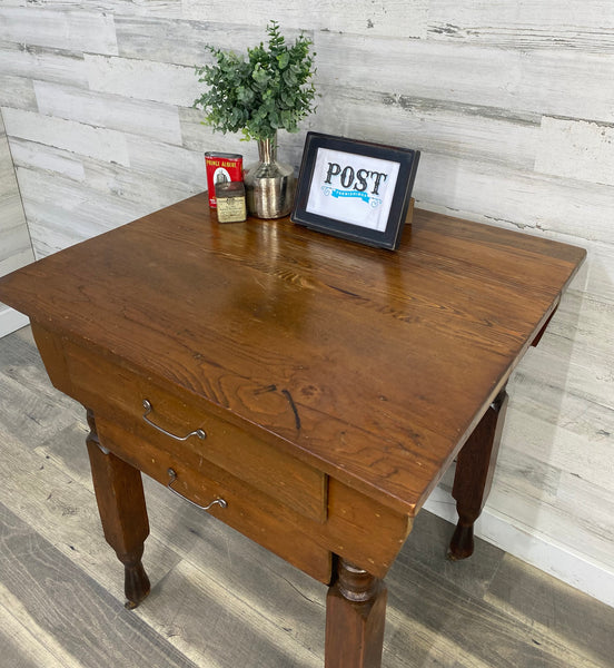 Antique Possum Belly Dough Bakers Table