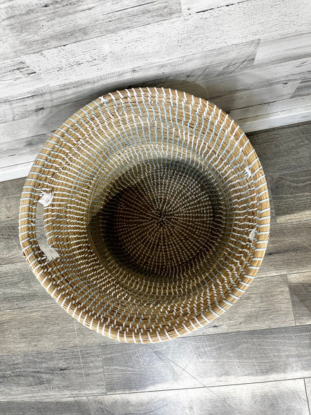 Large Woven Laundry Basket