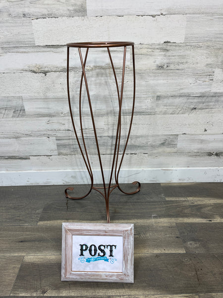 Rose Gold Plant Stand