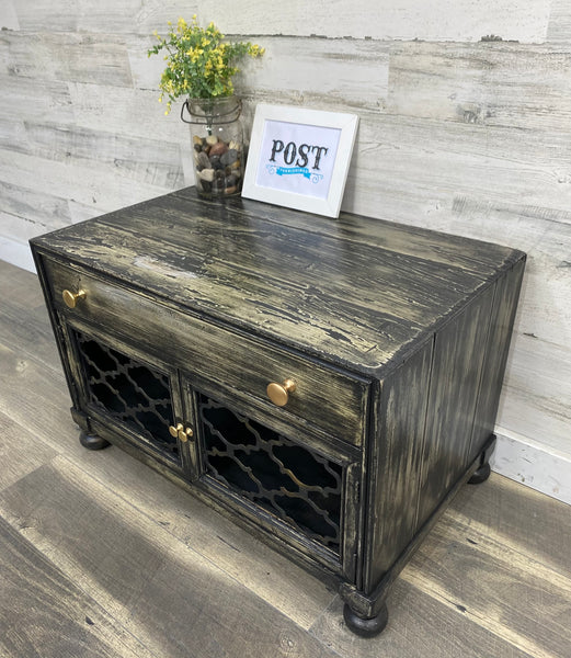 Small Rustic Media/ Tv Stand