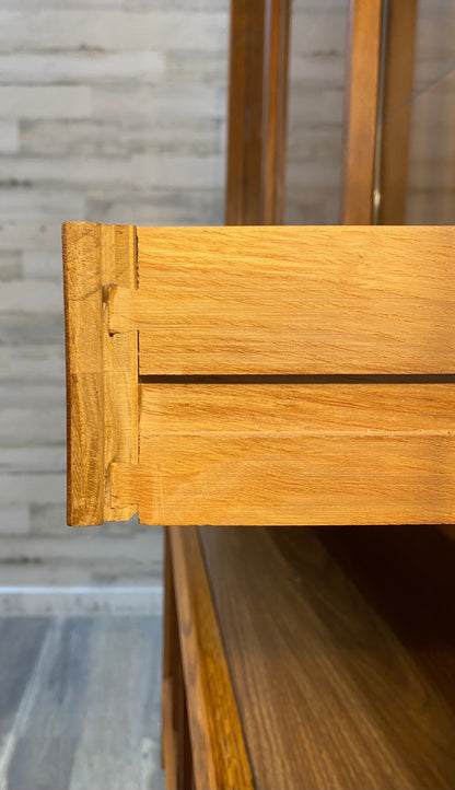 Mid Century Keller Walnut Hutch