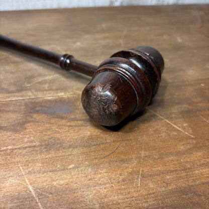 Vintage Wooden Gavel