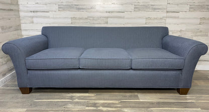 Stickley Gray/Blue Sofa Couch