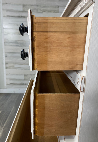 Tall White Farmhouse Dresser
