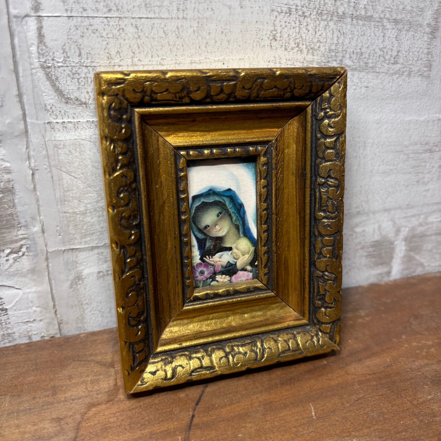 Vintage Mother And Child Print