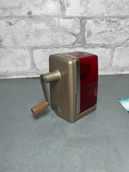 Bostonette Red Pencil Sharpener