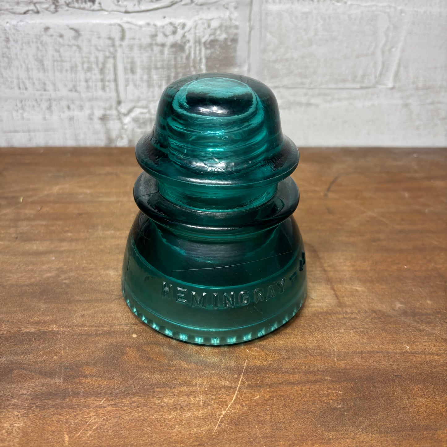 Vintage Hemingray 42 Electrical Glass Insulator