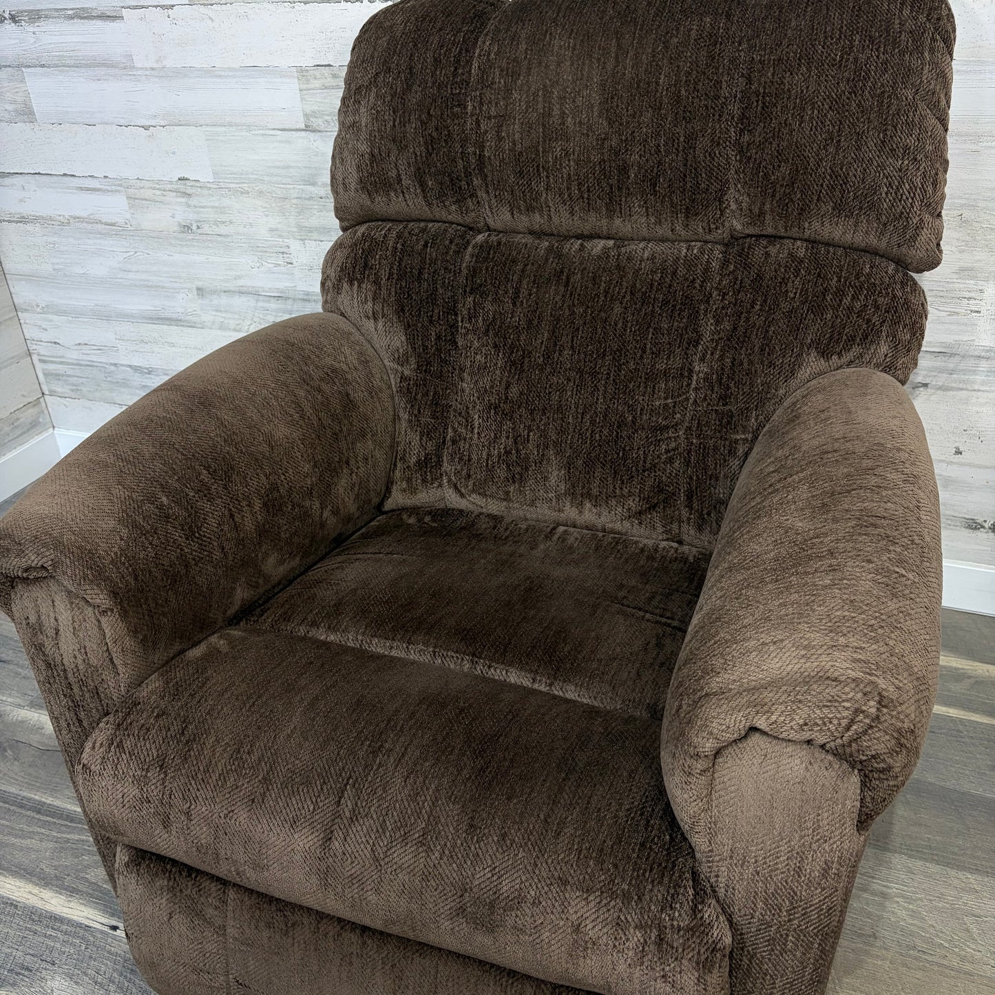 Brown Rocking Recliner Chair