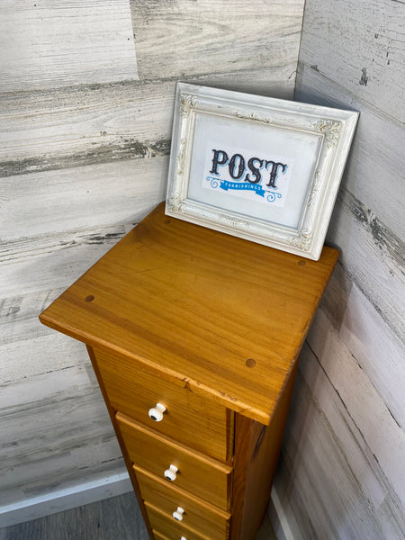 Solid Pine Wood Skinny Drawers