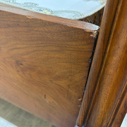 Antique French Carved Twin Bed Frame