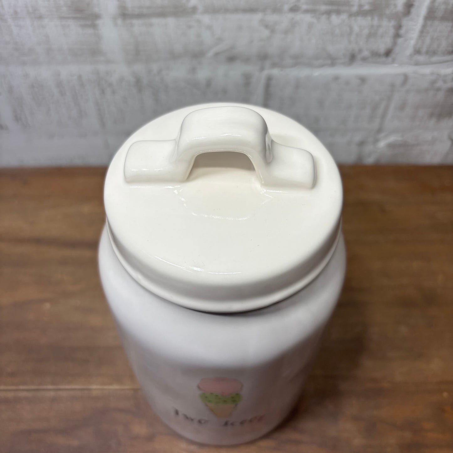 Rae Dunn “Two Scoops” Canister Artisan Ice Cream Collection