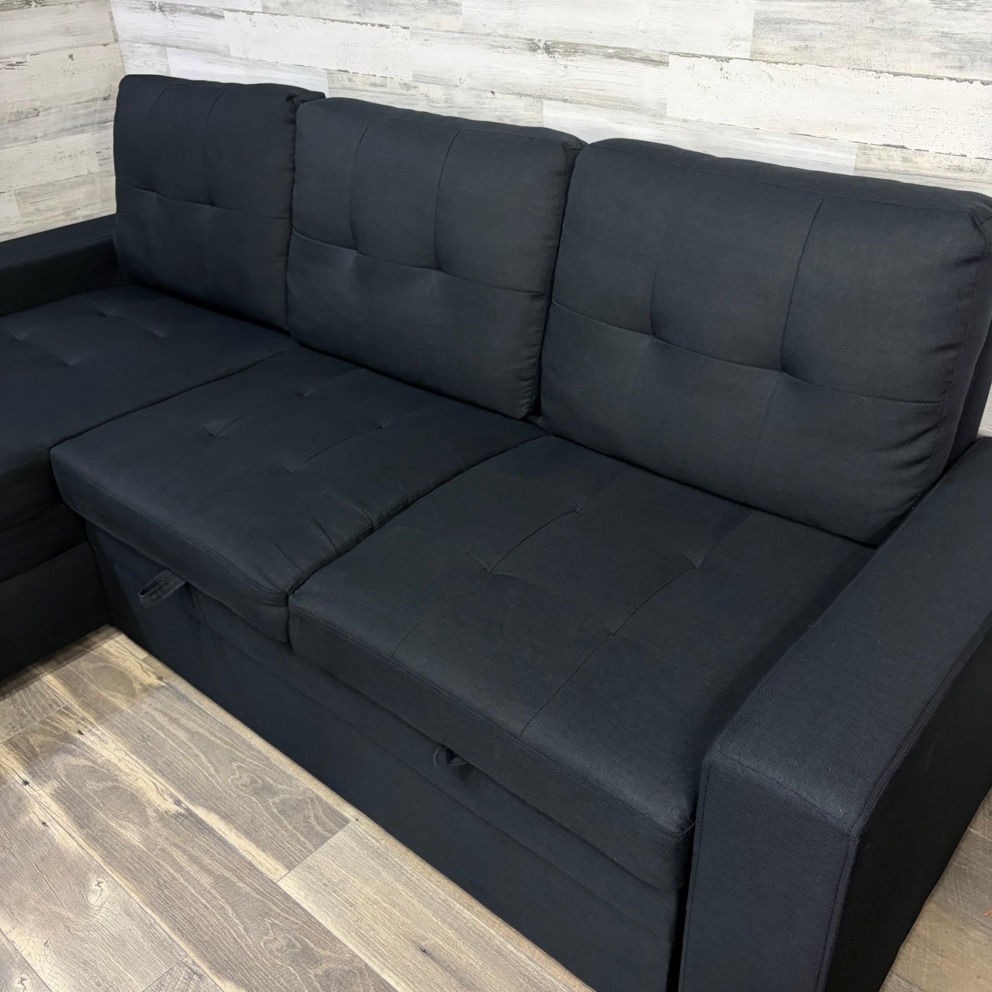 Reversible Sectional Pull Out Sleeper Couch