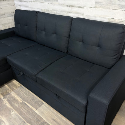 Reversible Sectional Pull Out Sleeper Couch