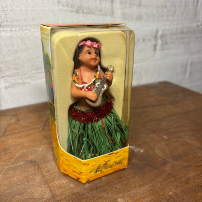 Hawaiian Hula Girl Dashboard Doll