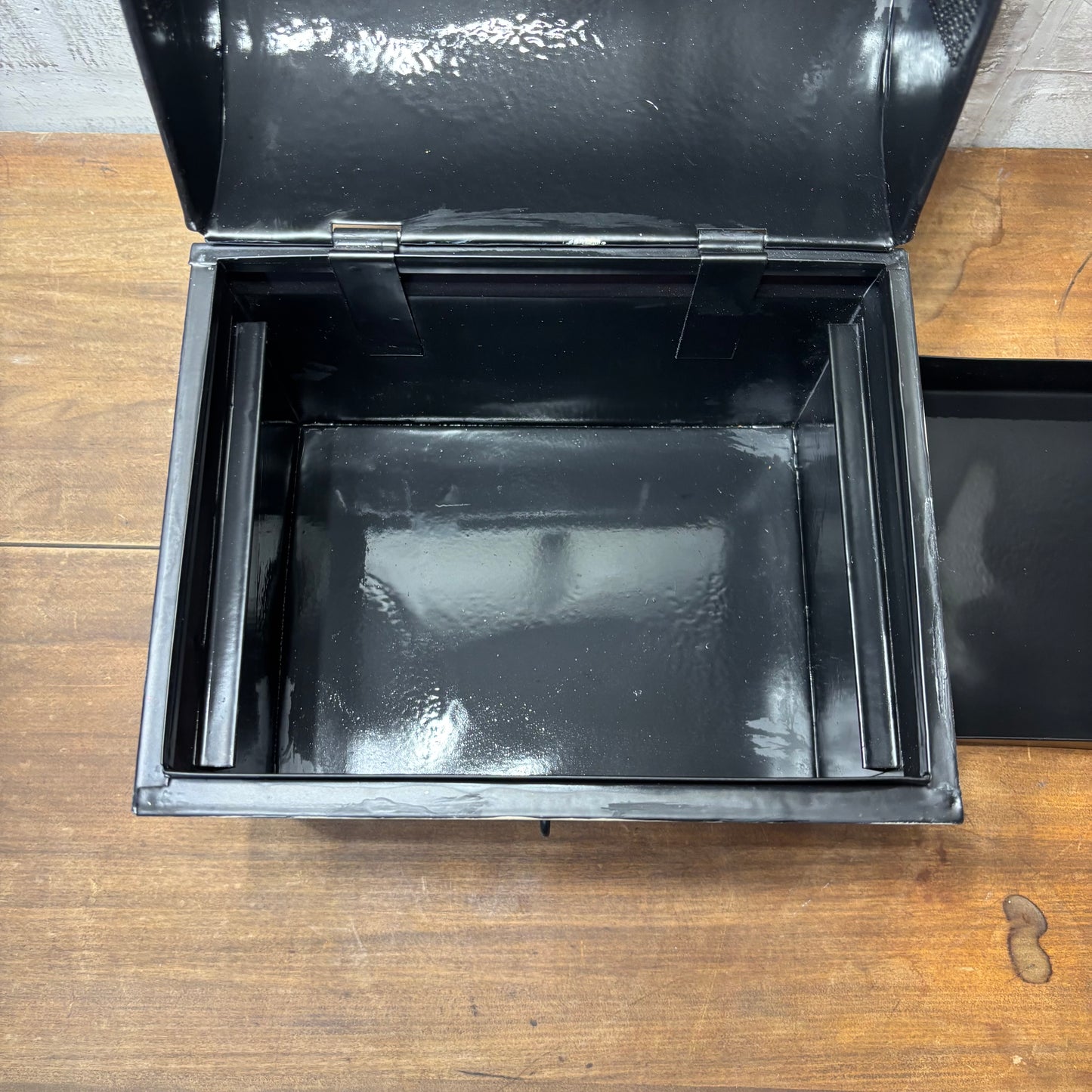 Painted Lunch Box Storage