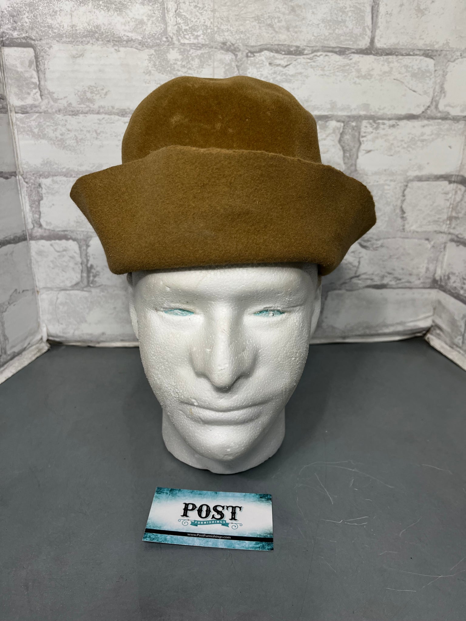 Imported Body Tan Wool Hat