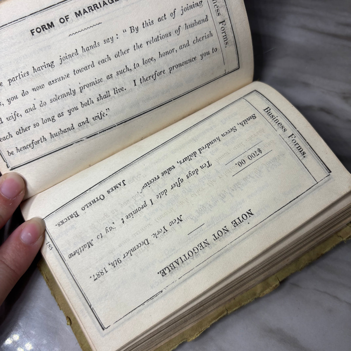 Antique World’s Ready Reckoner & Rapid Calculator Book 1890 Chicago Laired & Lee