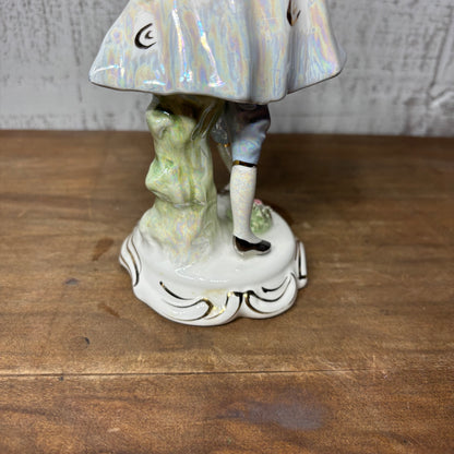 Vintage Porcelain Victorian Man Figurine