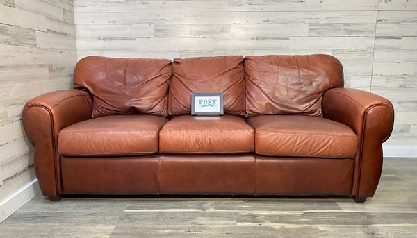 Leather Couch & Loveseat Set