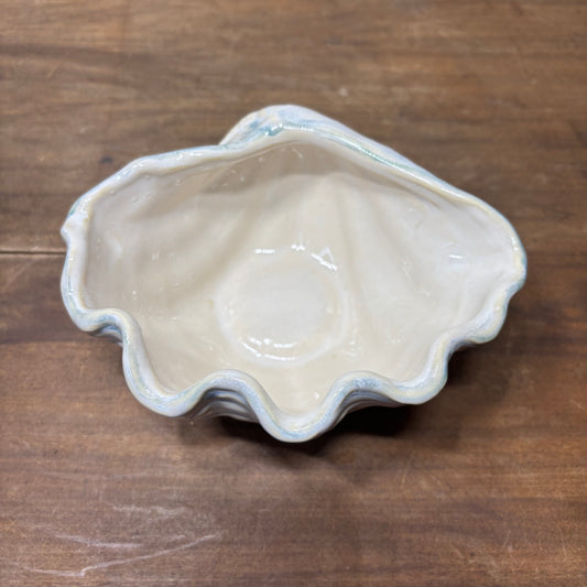 Vintage Seashell Nautical Decor Dish