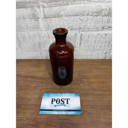 Antique “Lysol” Amber Glass Bottle