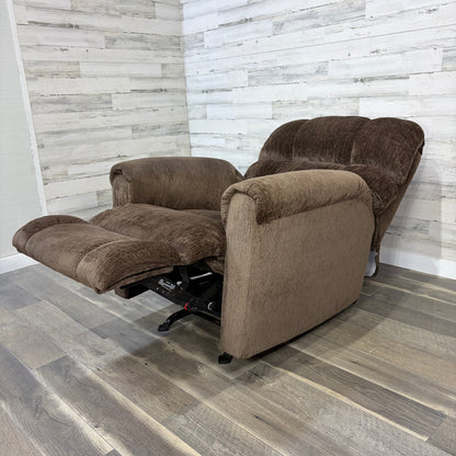 Brown Rocking Recliner Chair