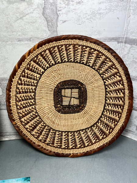 Woven Tonga Grass Basket Set Of 2