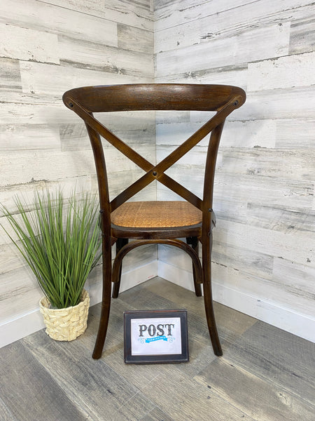 Rustic Cross Back Chair